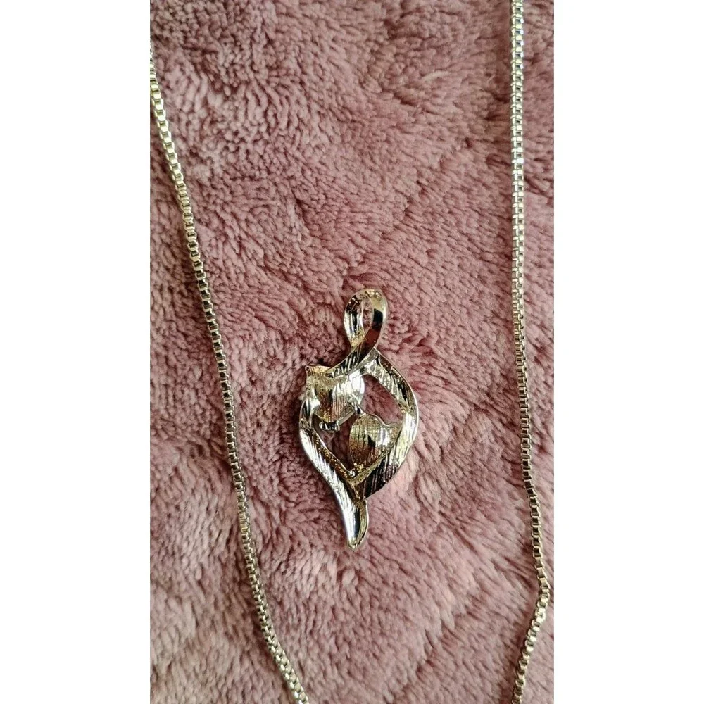 Always My Mother Forever My Friend Rhinestone Pendant Necklace Silver Tone